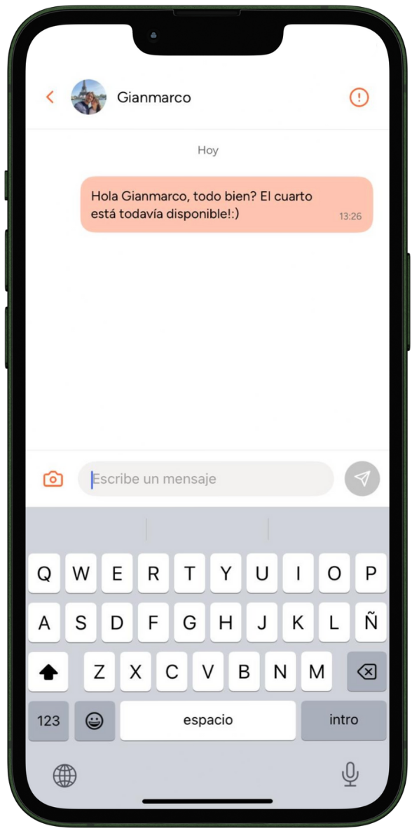 BeRoomie app matching and chat features for connecting with roommates