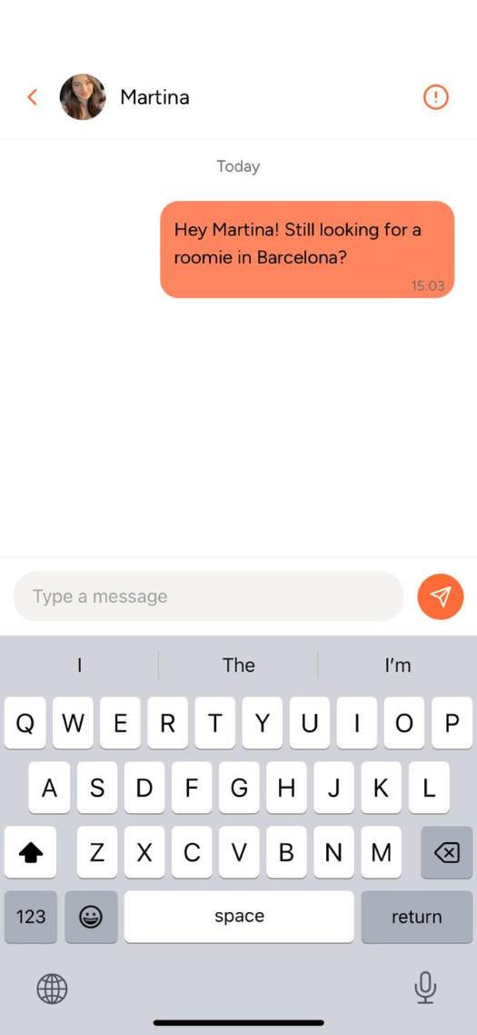 BeRoomie app showing roommate profile cards with lifestyle preferences